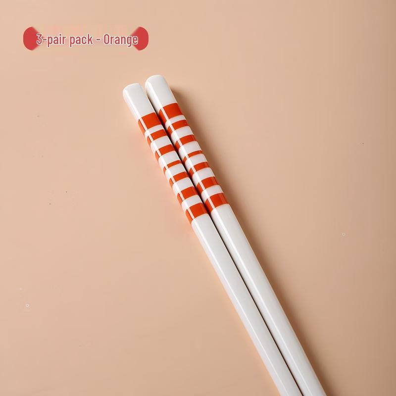 Modern Minimalist Ceramic Chopsticks 3 Pairs