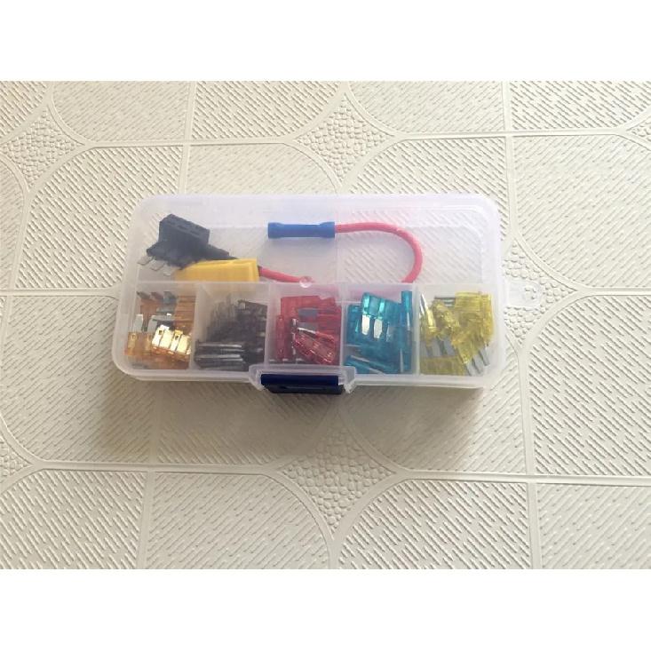 50Pcs/Set Fuse 3 Pins Automotive Car Fuse for Ford Focus Mondeo Dodge 5A 7.5A 10A 15A 20A