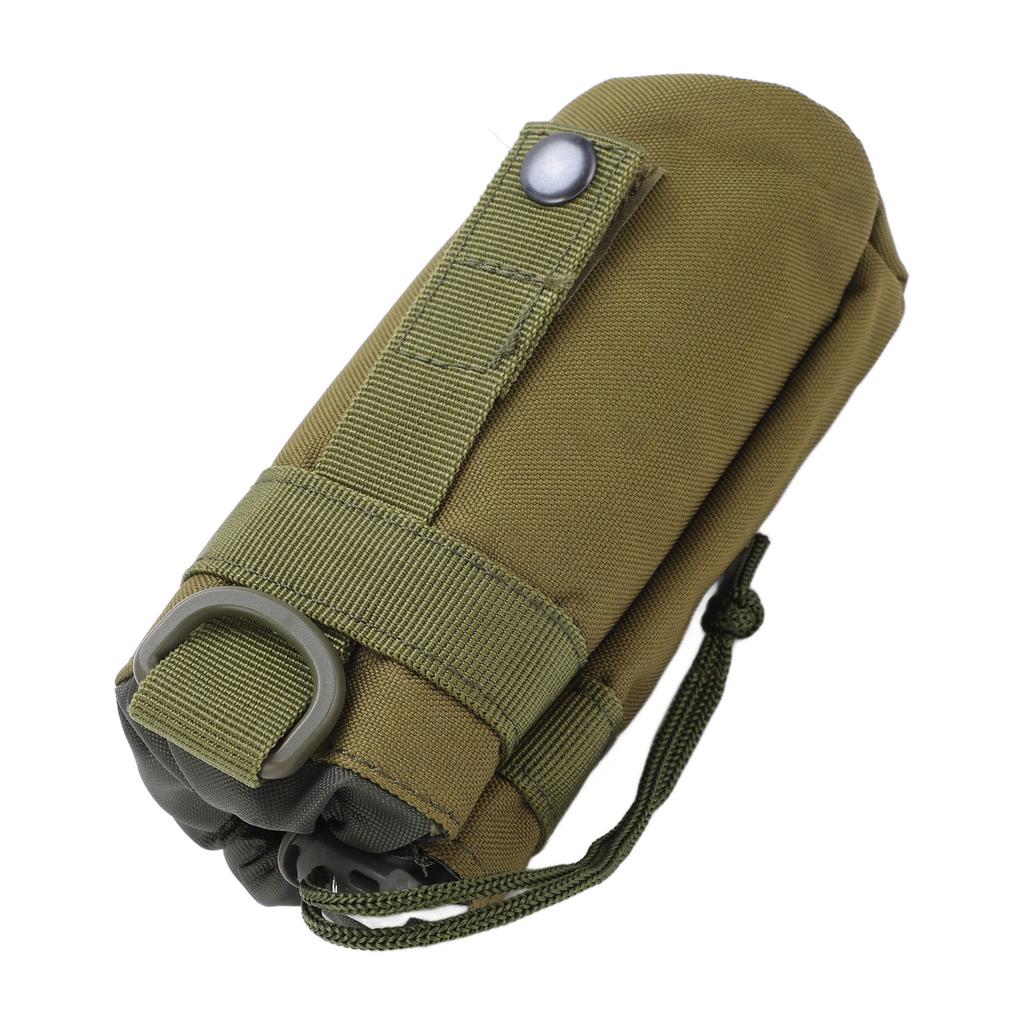 Water Bottle Pouch Hand Free Portable Cycling Water Bottle Bag for Outdoor ActivitiesGreen