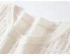 2025 Slimming Solid Color Cashmere Cardigan - Hollowed-Out, Age-Reducing, Versatile Women's Commuter Top