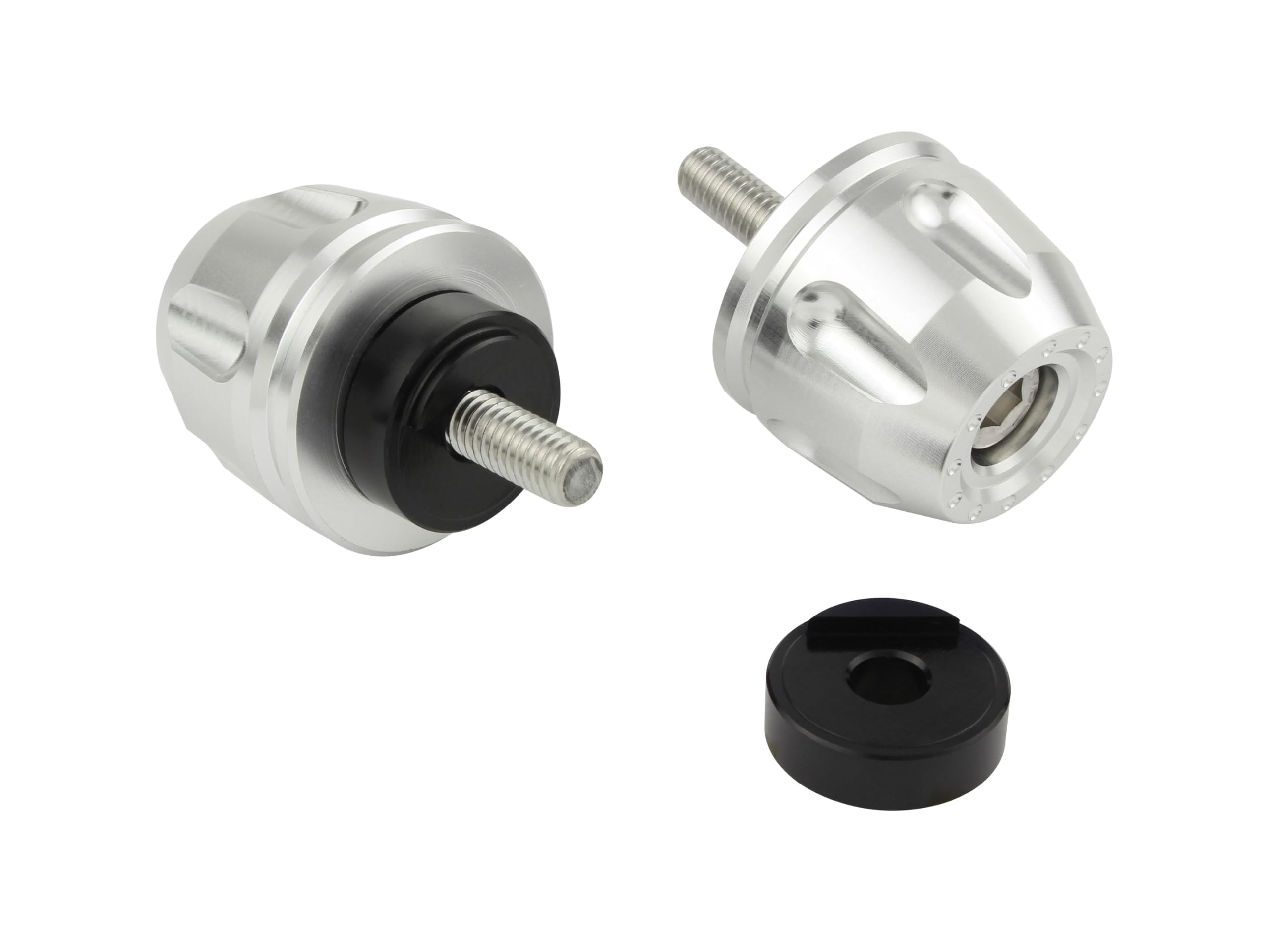 

POSH FAITH Motorcycle Handlebar Revolver Yamaha Genuine Handlebar M6 for Ends, Type, Type, Silver, YZF-R25 MT-25, etc. (Product Code 032199-03)