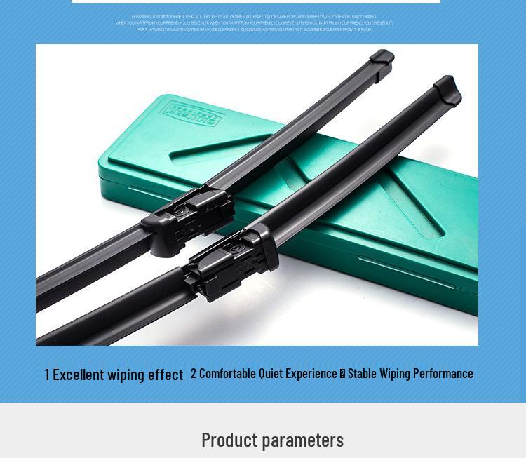 High-Quality Universal Frameless Wiper for Volkswagen Sagitar - Original Rubber Strip