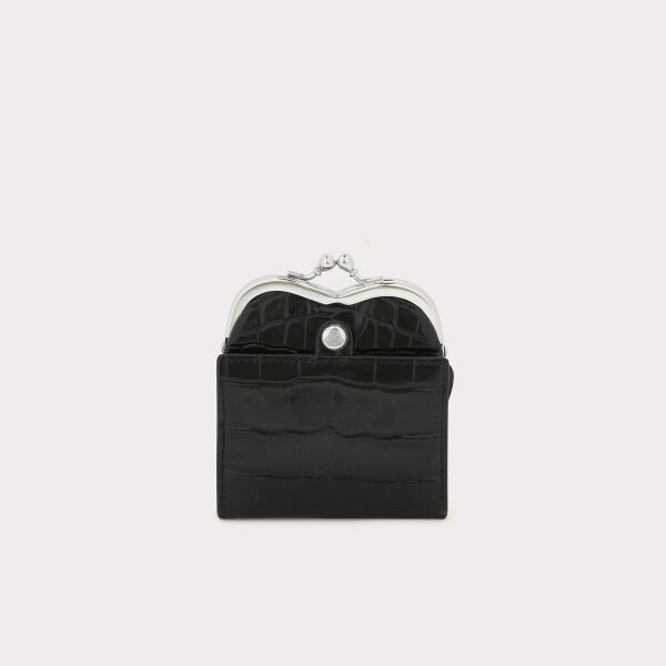 Vivienne Westwood Crocodile Heart Frame Wallet
