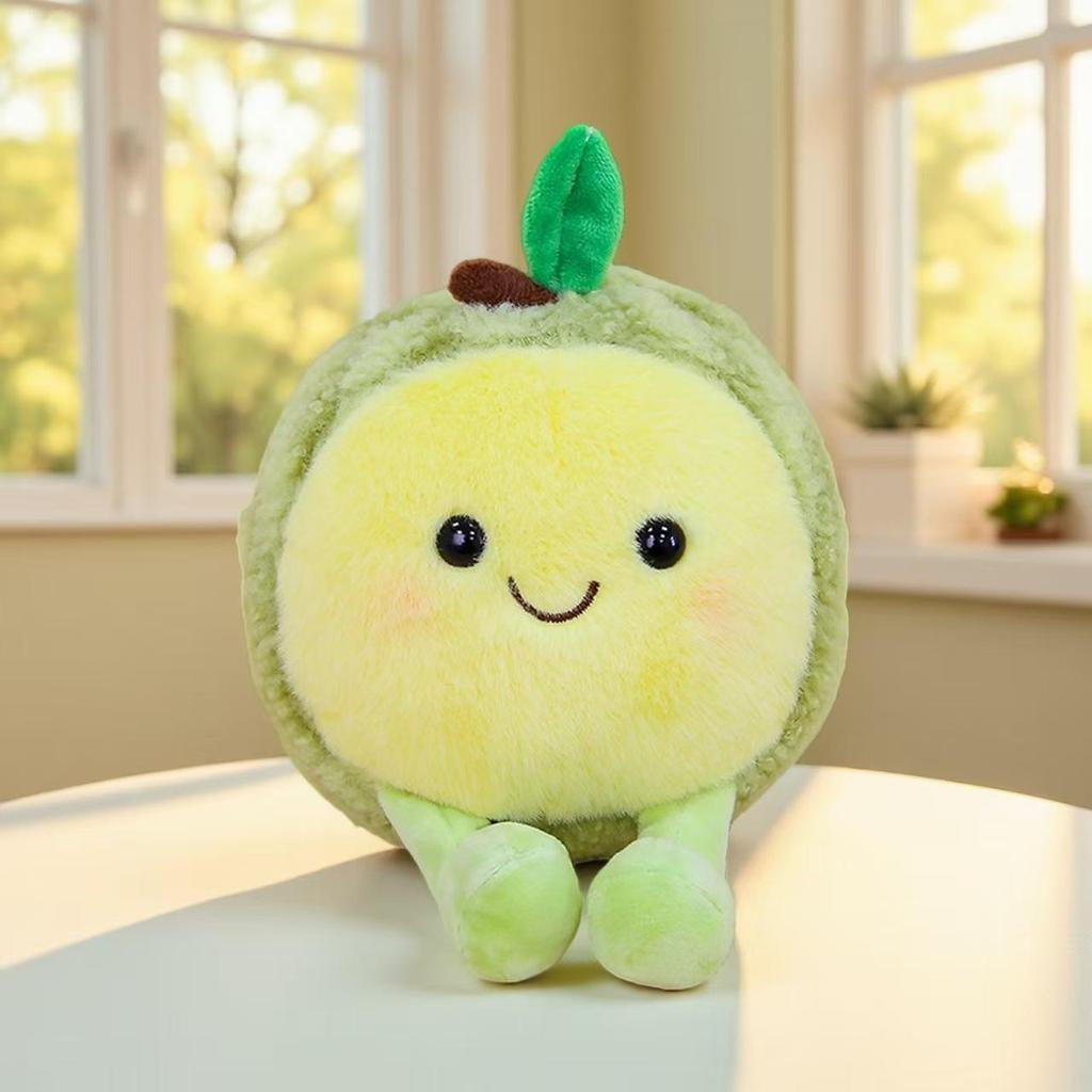 Xiang Dundun Happy Land Raccoon Plush Doll - Cute Trendy Desktop Companion