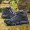 Man Hiking Boots Autumn Comfort Fashion Non-slip Thick Soled Walking Shoes Mountain Forest Sports Anticollision Climbing Shoes