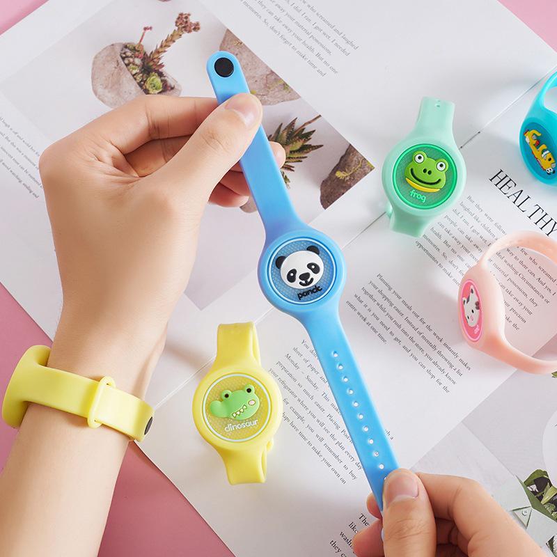 Luminous Rotating Mosquito Repellent Toy Bracelet for Kids