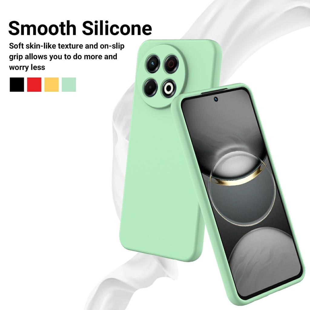 For TECNO Spark 30 Pro 4G Case Liquid Silicone Phone Back Cover with Hand Strap