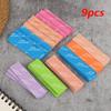 9 Stück MS-E400-2000 Halbflexible Schleifstäbchen Für Modellbauwerkzeuge Kunststoff-Modellpoliturstäbchen Hobby DIY Handwerk