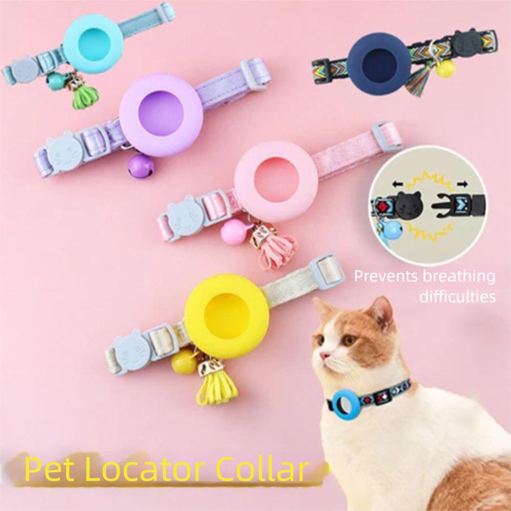 Anti-lost Pet Locator Collar Adjustable Buckle Cat Tracker Collar  Pet Accessories