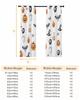 Modern Window Curtains for Living Room Halloween Pumpkin Ghost Curtains for Child Bedroom Kitchen Decor Blinds Drapes