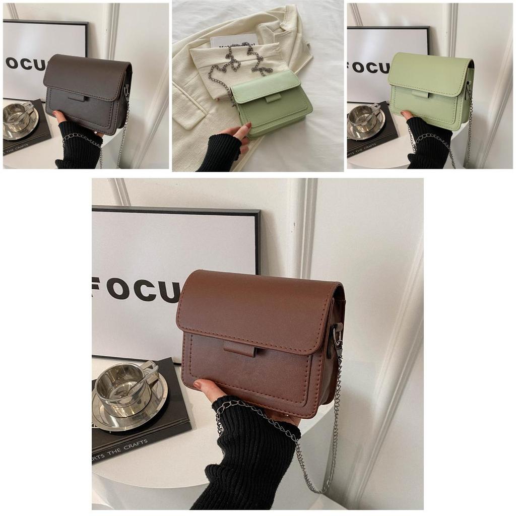 2024 New Fashion Women's Shoulder Bag Street Style High-end Crossbody Bag Elegant Simple Small Square Bag