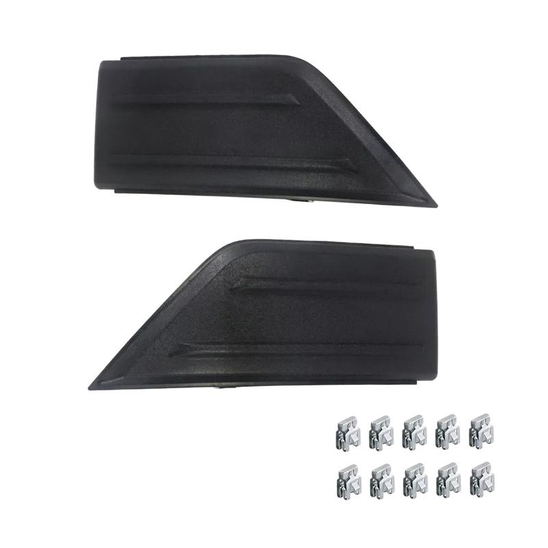 2x Front Bumper Guard ert Pad End Cap Cover for Ford F150 F-150    Pickup Truck