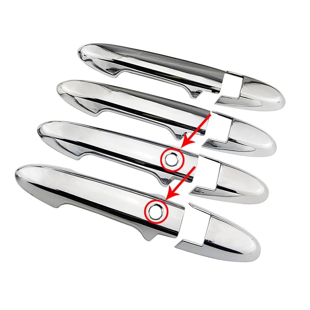 

Для Honda Fit Jazz GK5 GP5 2014-2018 карбоновое волокно цвет изменить ремонт хром дверная ручка крышка декоративная отделка защитная наклейка