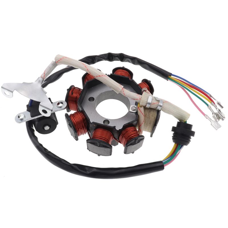 8 Pole Coil AC Ignition Magneto Stator for CG125-8 150cc 250cc Motocross ATV