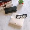 Glasses Case Women Leather Soft Glasses Bag Fashion Portable Sunglasses Box Bag Accessories Eyeglasses Case Sunglasses Box
