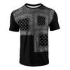 Summer Men's 3D Printed Crew Neck T-Shirt Fashion Versatile Breathable Trend Casual