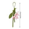 1PC Keychains Bag Charms Ornament Exquisite Mobile Phone Pendants High-End Osmanthus Shape Fashion Floral Shape Elegant Multicolor