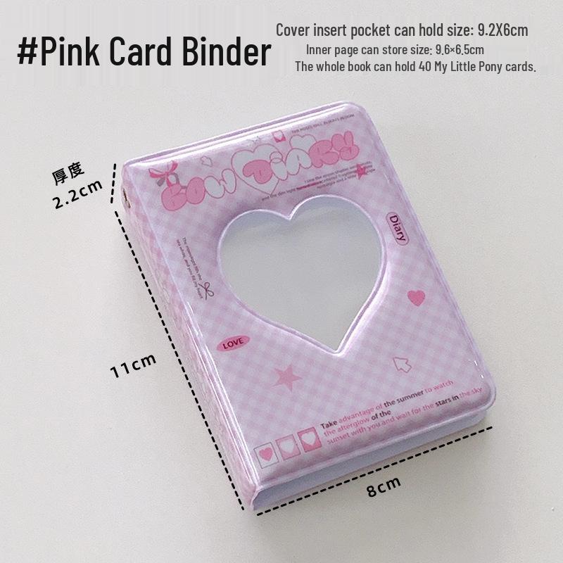 

Свіжий 3-дюймовий тримач для ПВХ-карток: Дитячий ID та Підвіска Колекційного Альбому K-Pop Ідола