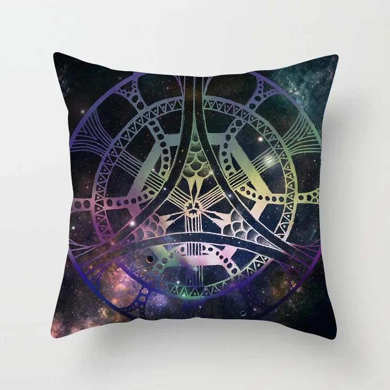 Bohemian Pillowcase Ethnic Floral Geometric Complex Texture Pillowcase Mandala Cushion Cover Sofa Living Room Home Decor