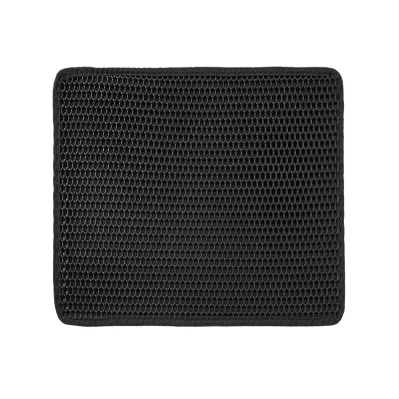 Cats Litter Mat Double Layer Washable Trapping Mat Scatter Control Easy To Clean Fits Under Litter Box, Litter Free F