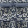 Dior Double saddle Handbag Trotter Navy blue canvas Women Used