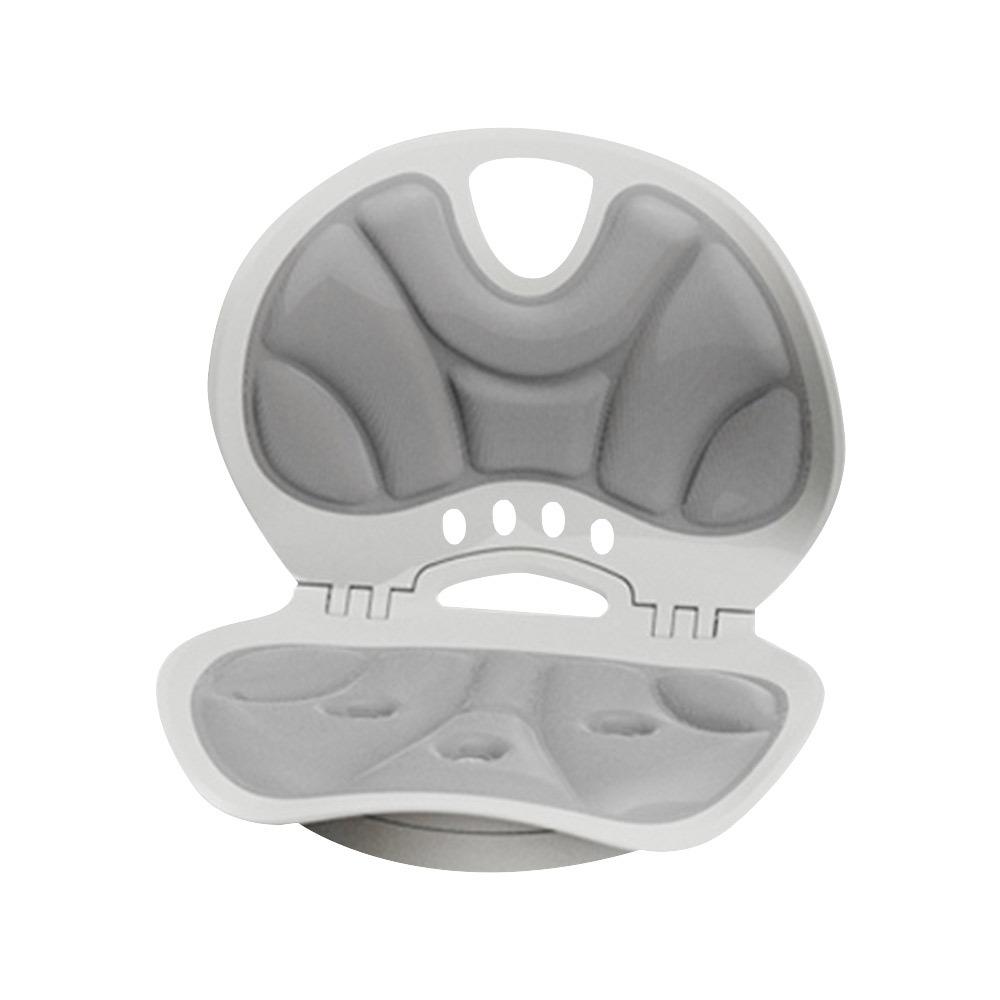 

Складная подушка для сиденья Пластиковая подушка для стула Поясничная поддержка Поза сидя Подушка для сиденья Беременные женщины серый