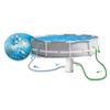 Frame Garden Pool 305 X 76 Cm 15-In-1 Intex 26702 + Bubble Machine For Free