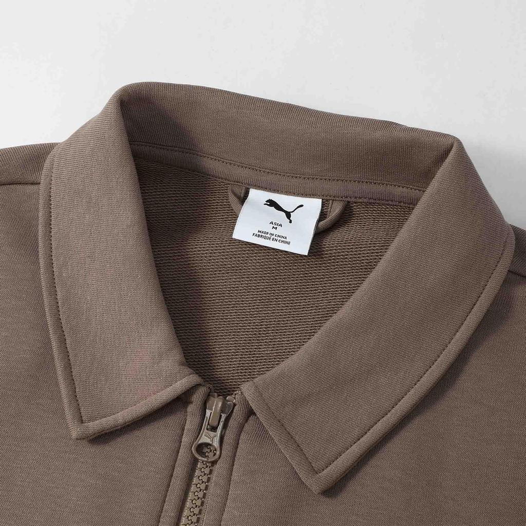 New PUMA CLASS TRACK JACKET TR Jacket Men's Taupe 687602-93