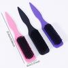 3pcs pointed tail beard&hair brush, bristle comb teeth for edge control, beard styling comb,Special for real hair wigs