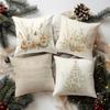 Herbst Weihnachten Boho Muster Kissenbezug Geeignet für Sofa Schlafzimmer Auto Kissenbezug