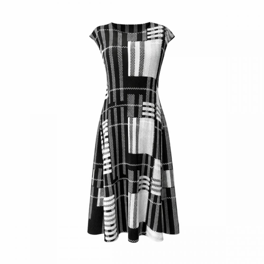 Specchio Boatneck Sleeveless Dress 461 555 07