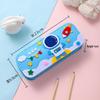 Cartoon Pencil Case for Students and Children: DIY Sewing Kit with Non-Woven Fabric.