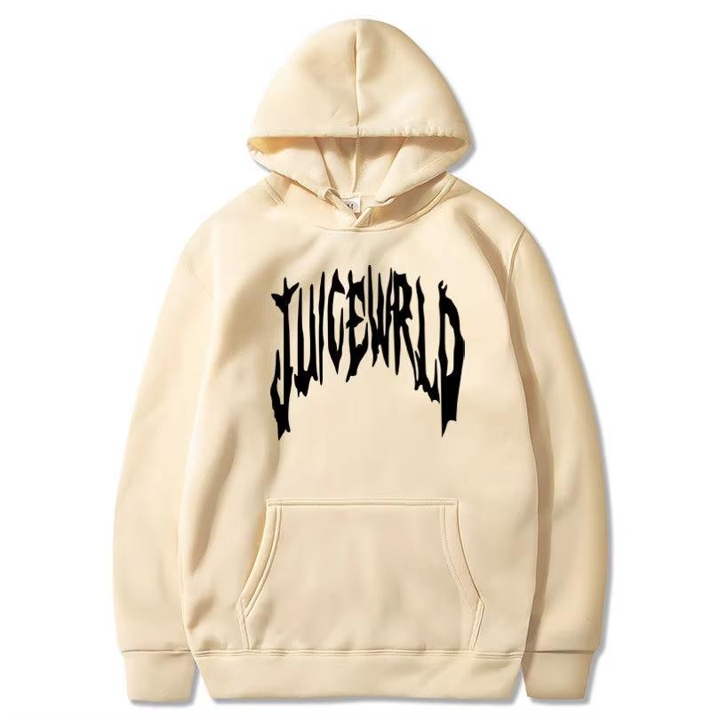 Sudadera con capucha con estampado de letras Rapper Juice Wrld 999 ropa deportiva informal de moda Y2k para mujer Sudadera