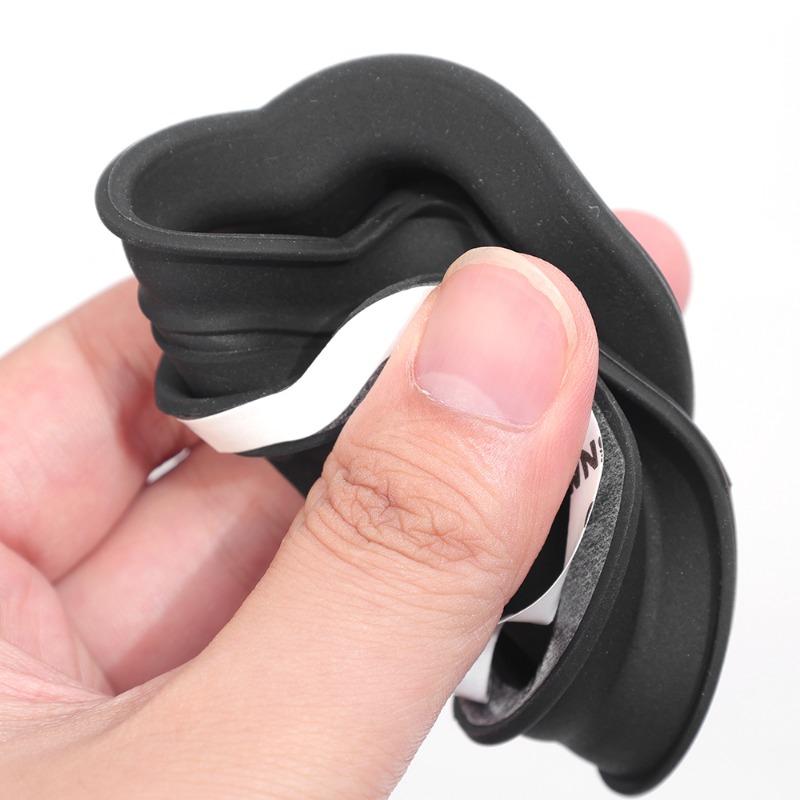 Încuietoare ușii mașinii capac cataramă Amortizor de șoc Încuietoare ușii automată Anti-coliziune cu absorbție a șocurilor Pad de protecție pentru Tesla Model 3/Y