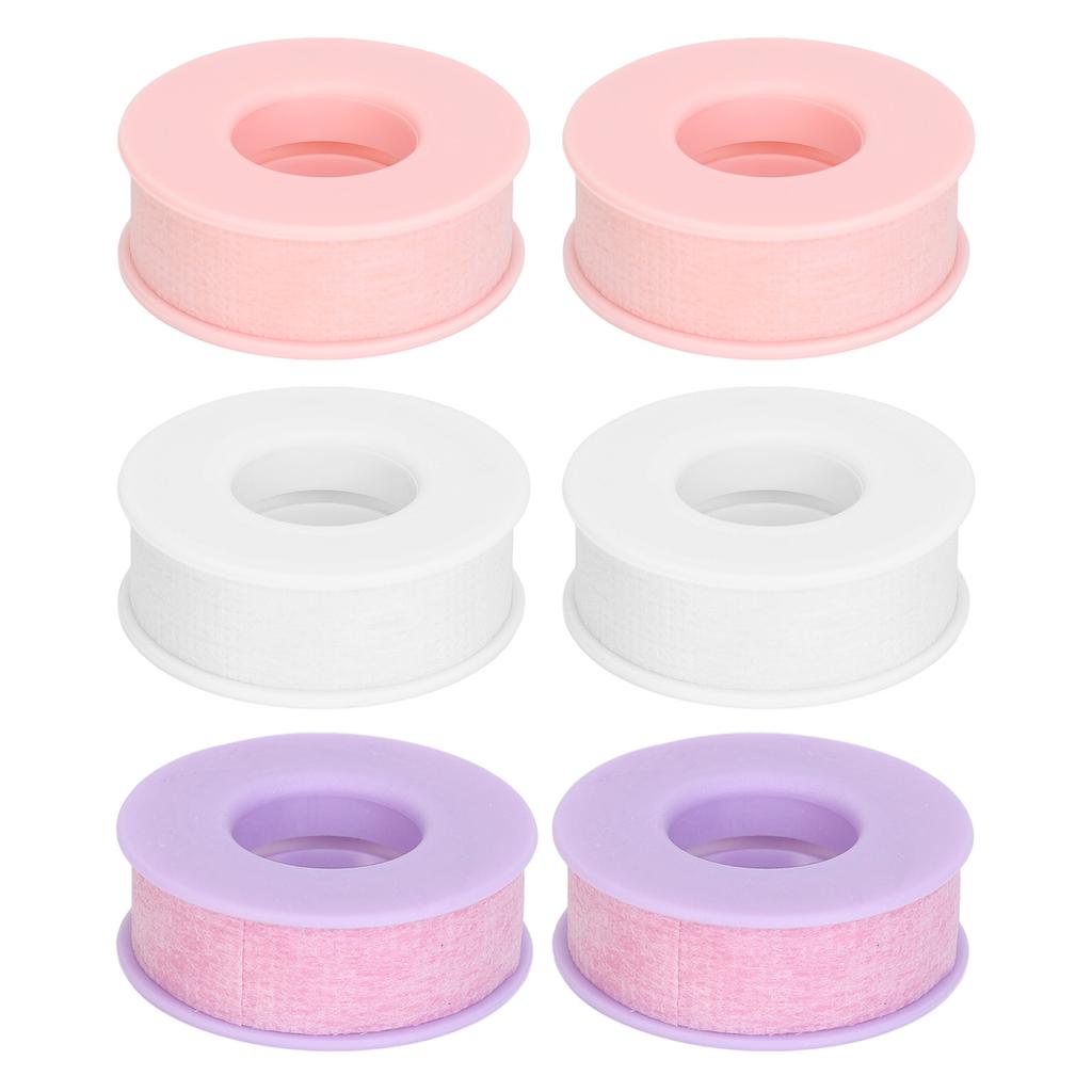 2pcs Lash Tape Breathable Easy to Tear Soft Thin Adhesive Eyelash Extension Tape for Makeup Salon Ho