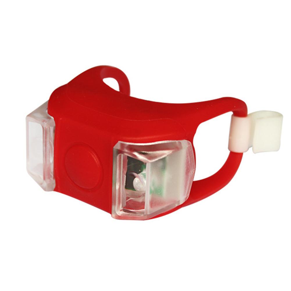 Bicycle  Led  Light 6th Generation Silicone Double-eye Light Bicycle Safety Warning Decorative Light