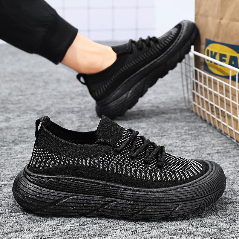 Summer men's shoes breathable coconut shoes men's sports shoes versatile platform non-slip casual shoes running