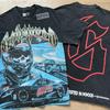 Mens Oversized Cotton Long Sleeve Tee With Skull Graphic Print Streetwear Rock Band Style Loose Fit Teens Adults
