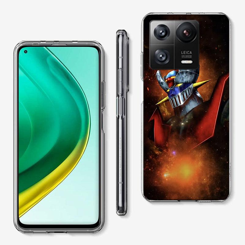 G-Goldorak UFO Robot Phone Case For Xiaomi Poco F7 Ultra X7 X6 M8 M7 M6 M4 M3 Pro X4 Mi 15 15T 14 14T 12T 12S 10T Pro 12 11 Lite