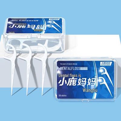 Ultra-Fine Round Dental Floss Picks