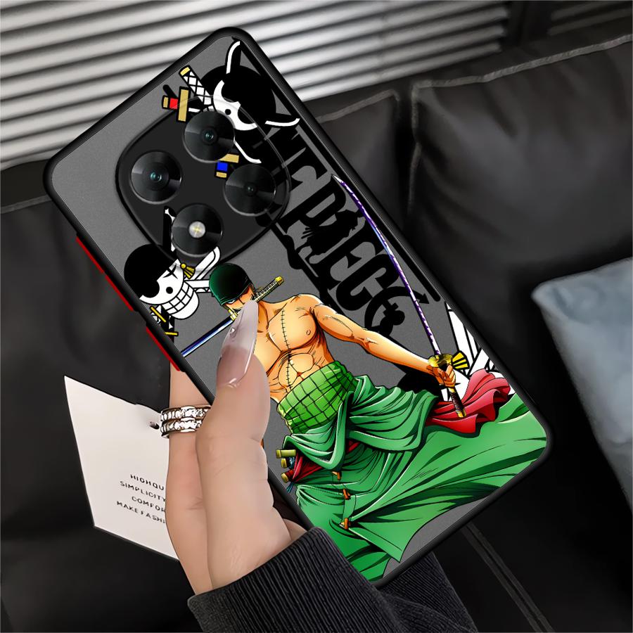 Custodia Cool Luffy One Piece per Xiaomi Redmi Note 14 12 9S 13 Pro Plus 10 A4 14C 11 13C Cover Posteriore per Telefono
