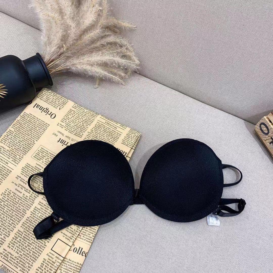 Новый strapless (без бретелей) противоскользящий бесшовный бюстгальтер-бандаж для маленькой груди - Невидимая лента, Тонкий летний стиль M (70C/75B/80A)