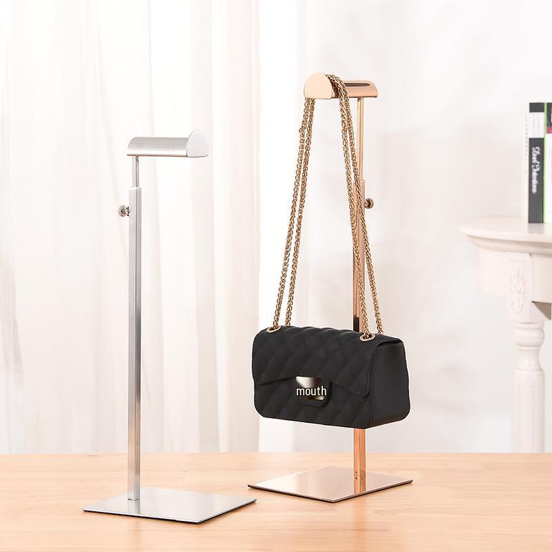 Stainless Steel Adjustable Multi-functional Bag Display Stand for Clothing Stores - 2025 New Style