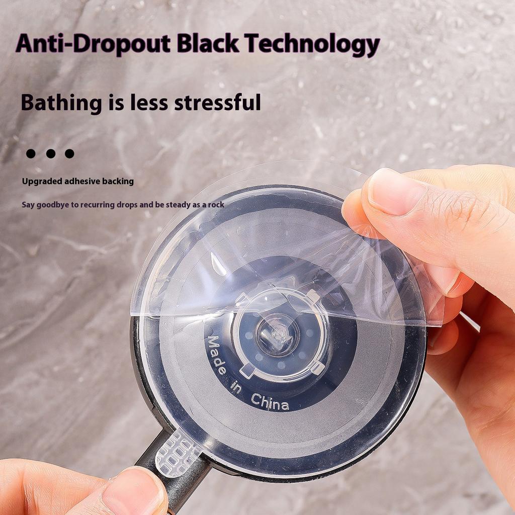 Multipuepose Suction Shower Support Bathroom Accessory for Family Household Use Ensures Comfortable Bathing Experience