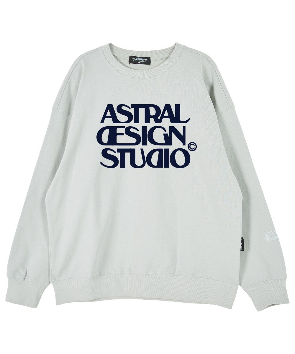 Astral Projection Astral Design Studio Oversized Drop Shoulder Sweatshirt_Mint M