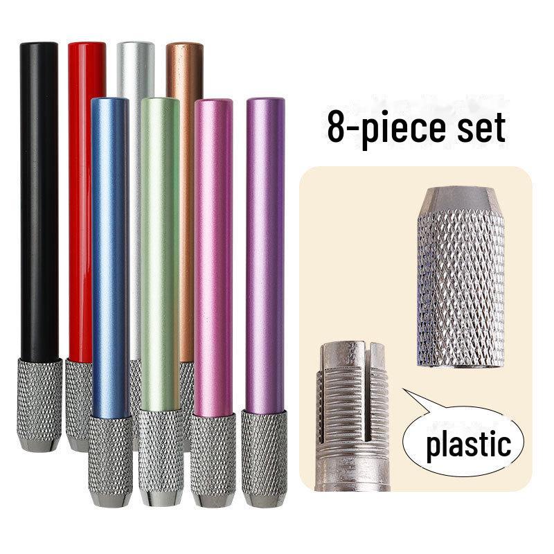 Dobbelt-hodet metall- og treblyantforlenger