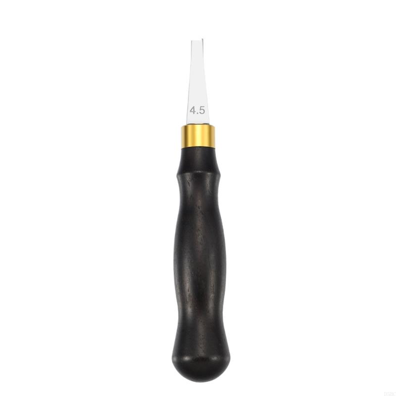 2.0 2.5 3.5 4.5 5.0mm Leather Edges Crafting Tool Leather Edges Creaser with Handle Leather Craft Tool