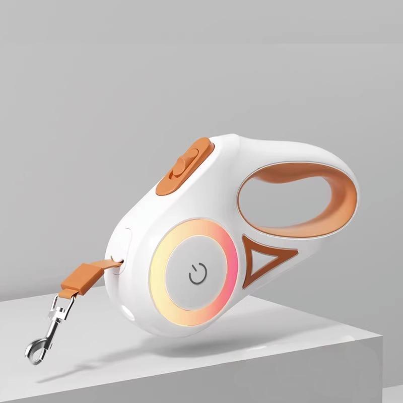Streamer Led Lights Hondenriem Automatisch uitschuifbare nylon lijn Lijnen Premium duurzame hondenwandellijnen Trekkoord Huisdierproducten