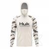 Costum de pescuit HUK pentru bărbați, transfrontalier, cu uscare rapidă, mască de praf și protecție UV, costum de pescuit ușor cu glugă, mătase de gheață