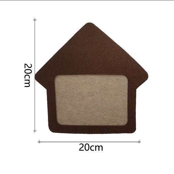 3D Felt Wall Sticker Cork Board: Attractive Photo & Message Display
